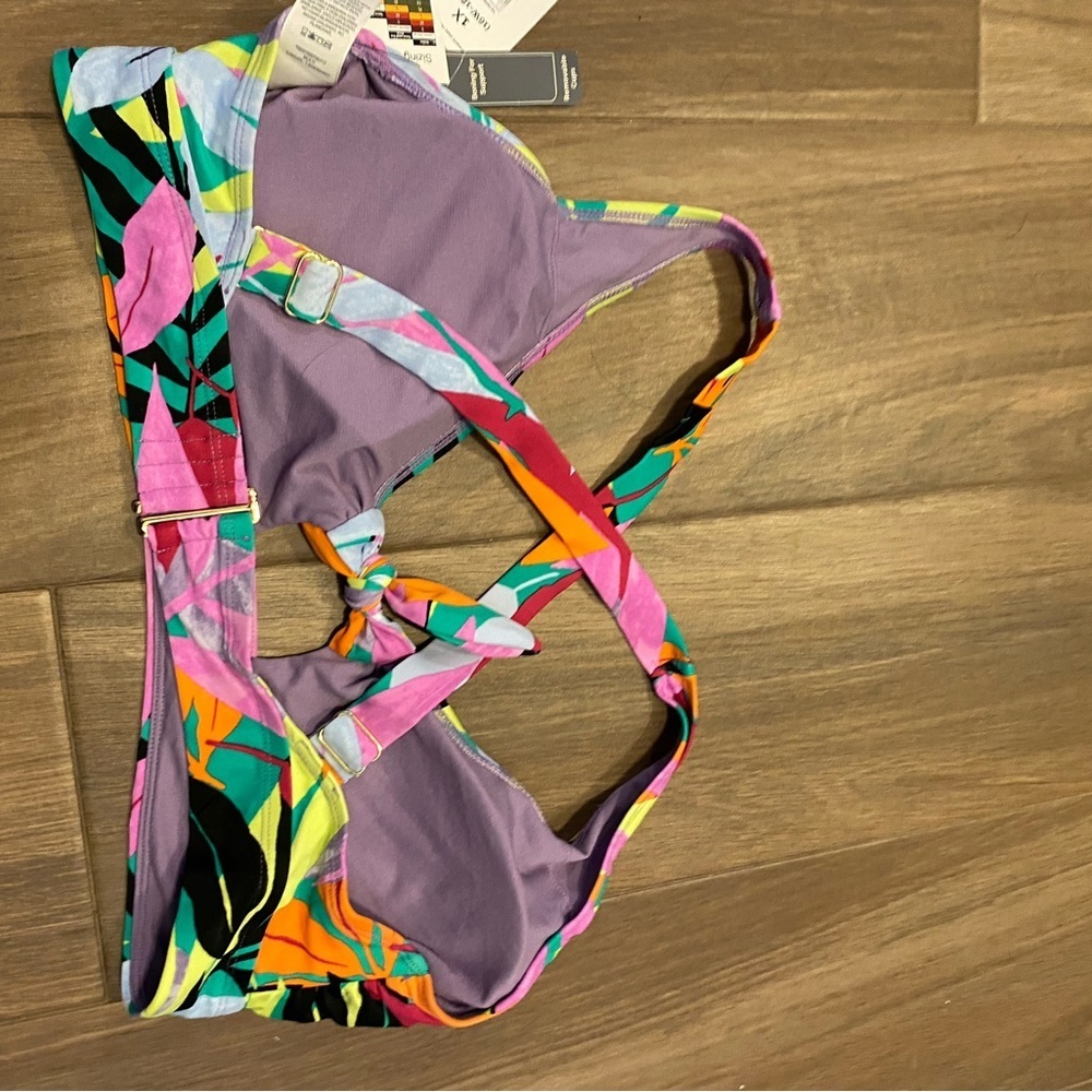 Colorful Halter Bikini Top - Picture 2 of 4